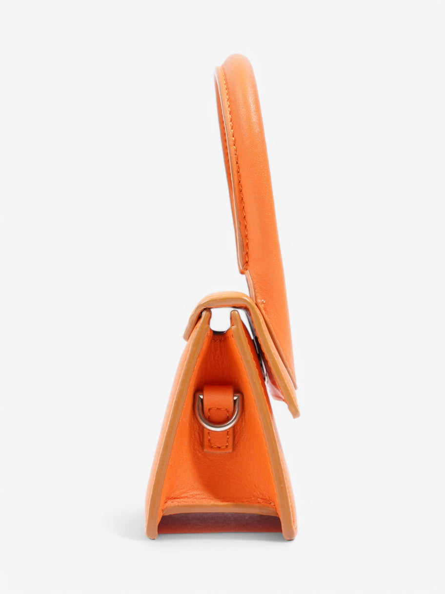 Jacquemus Le Chiquito Hommes Orange Leather Mini Image 5