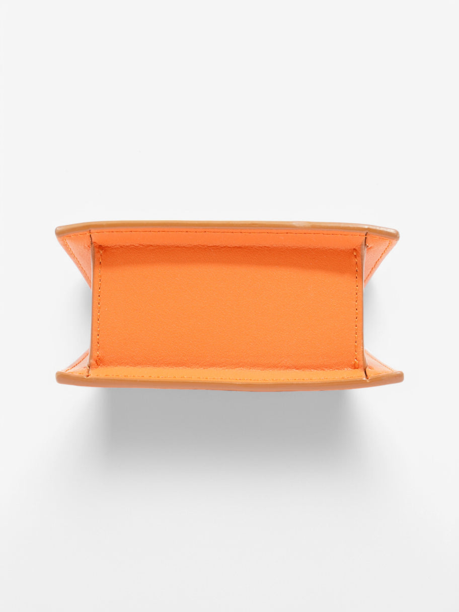 Jacquemus Le Chiquito Hommes Orange Leather Mini Image 6