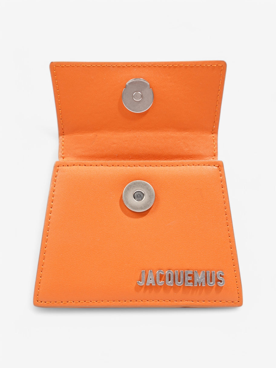 Jacquemus Le Chiquito Hommes Orange Leather Mini Image 8