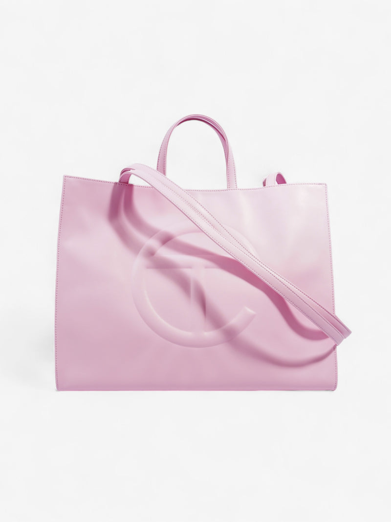  Telfar Shopping Tote Bubblegum Pink Polyurethane Large