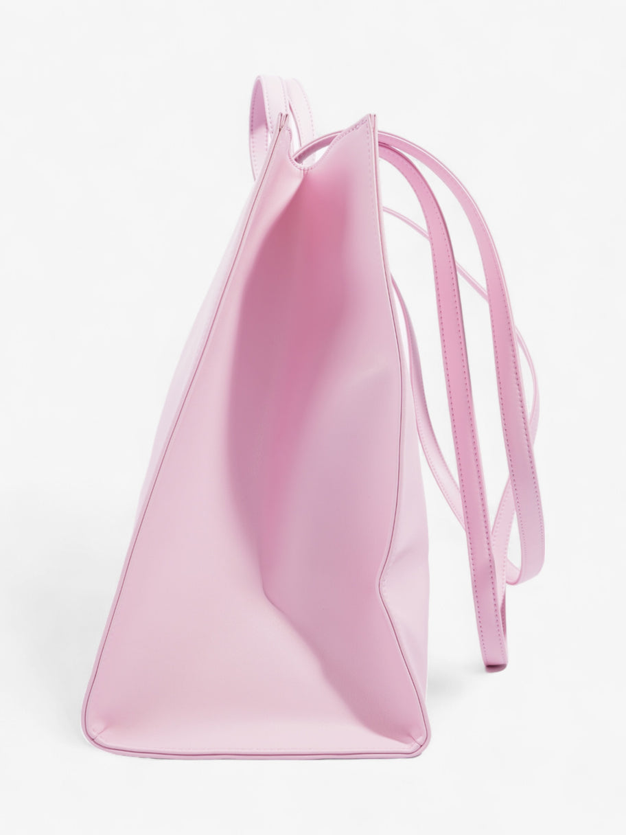 Telfar Shopping Tote Bubblegum Pink Polyurethane Large Image 3