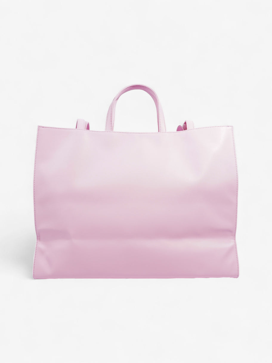 Telfar Shopping Tote Bubblegum Pink Polyurethane Large Image 4