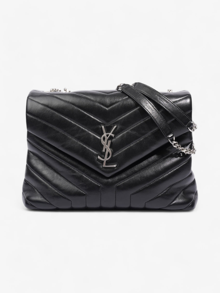 Saint Laurent Lou Lou Black Calfskin Leather Medium Image 1