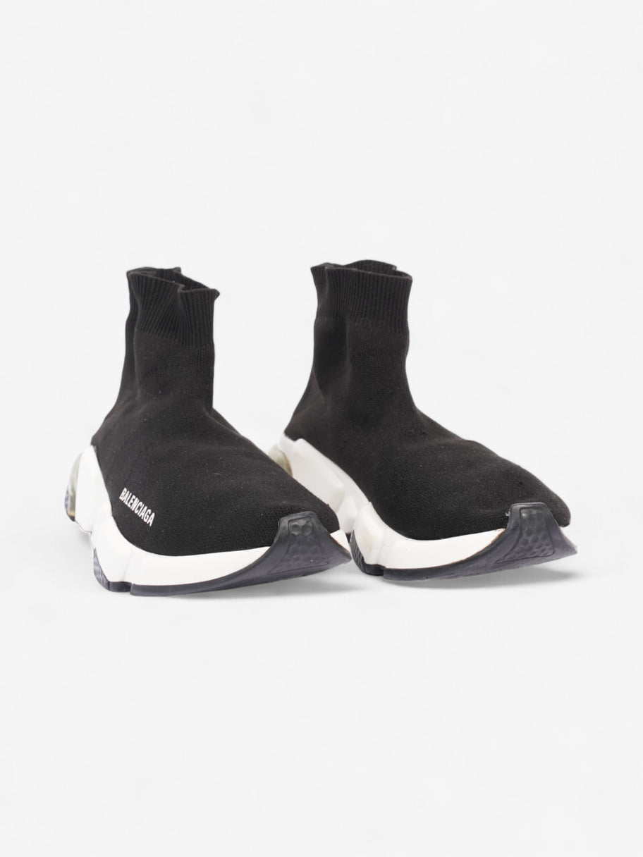 Balenciaga Speed Clear Sole Black / White Cotton EU 37 UK 4 Image 2