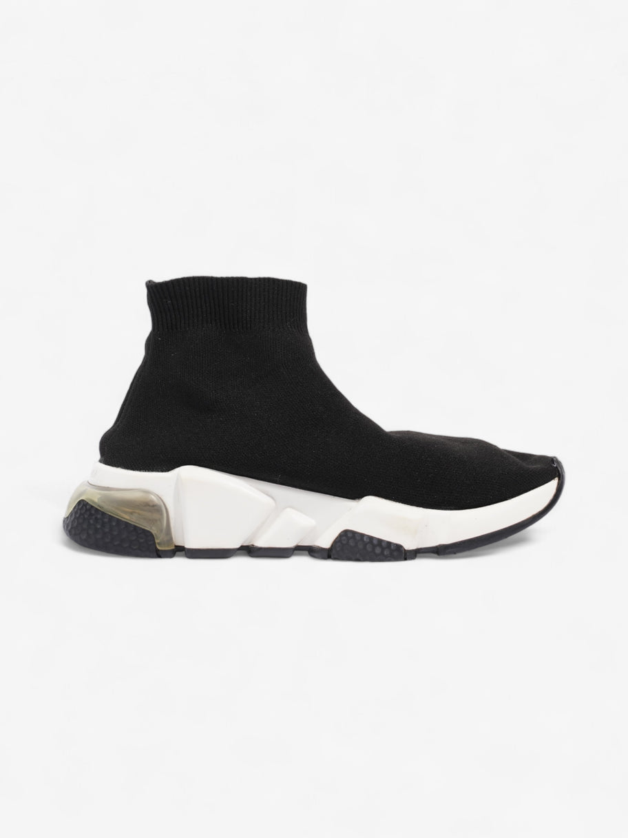 Balenciaga Speed Clear Sole Black / White Cotton EU 37 UK 4 Image 4