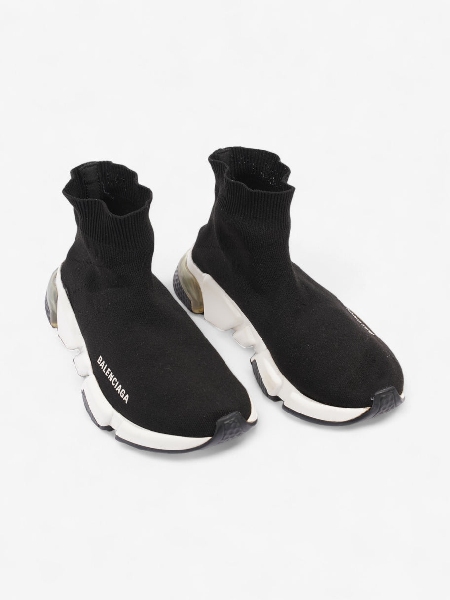 Balenciaga Speed Clear Sole Black / White Cotton EU 37 UK 4 Image 8