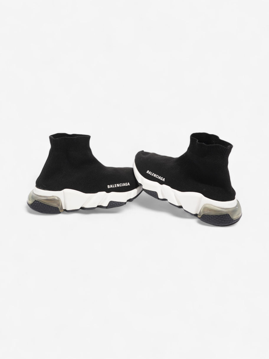 Balenciaga Speed Clear Sole Black / White Cotton EU 37 UK 4 Image 9