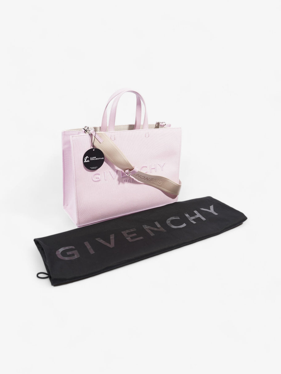 Givenchy G Tote Bag Pink Cotton Medium Image 8