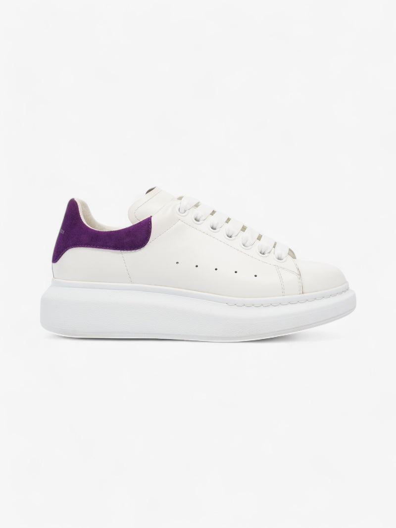  Alexander McQueen Oversized Sneakers White  / Purple Tab Leather EU 38 UK 5