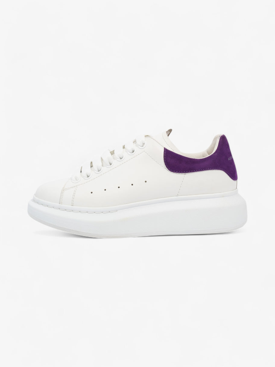 Alexander McQueen Oversized Sneakers White  / Purple Tab Leather EU 38 UK 5 Image 5