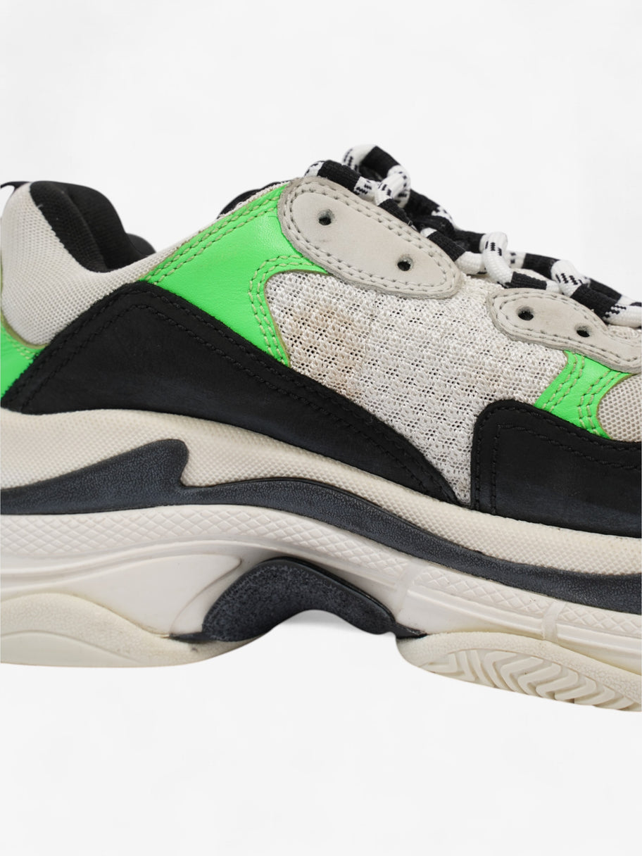 Balenciaga Triple S White / Green / Black Mesh EU 39 UK 6 Image 5