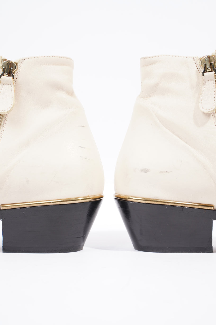 Susanne Ankle Boot White Leather EU 38 UK 5 Image 10