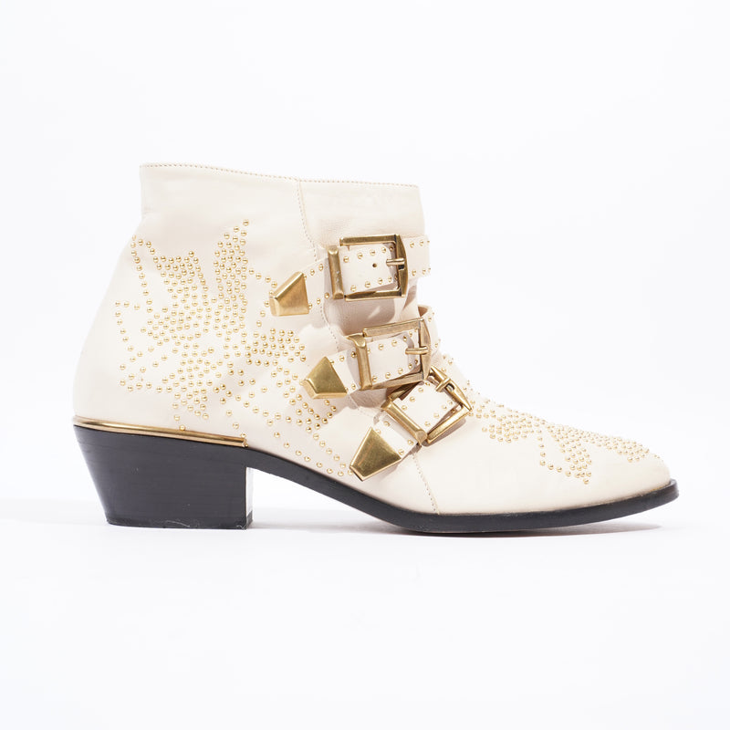  Susanne Ankle Boot White Leather EU 38 UK 5