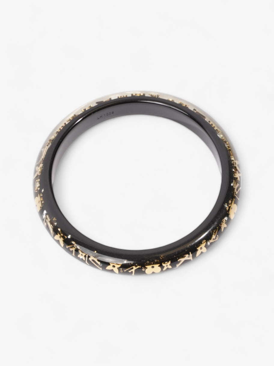 Louis Vuitton Inclusion Bracelet TPM Black / Gold Monogram Resin Medium Image 2