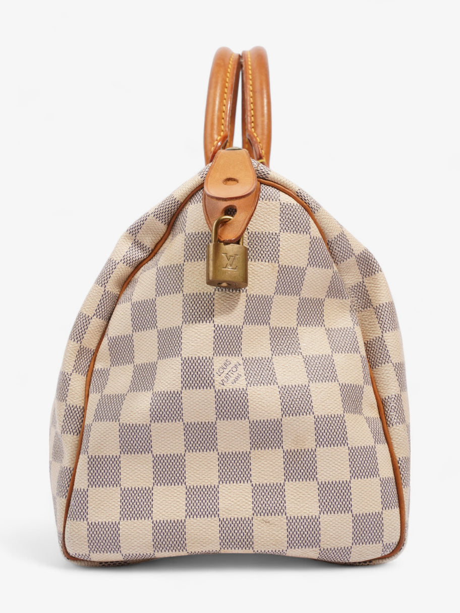 Louis Vuitton Speedy Damier Azur Coated Canvas 30 Image 3