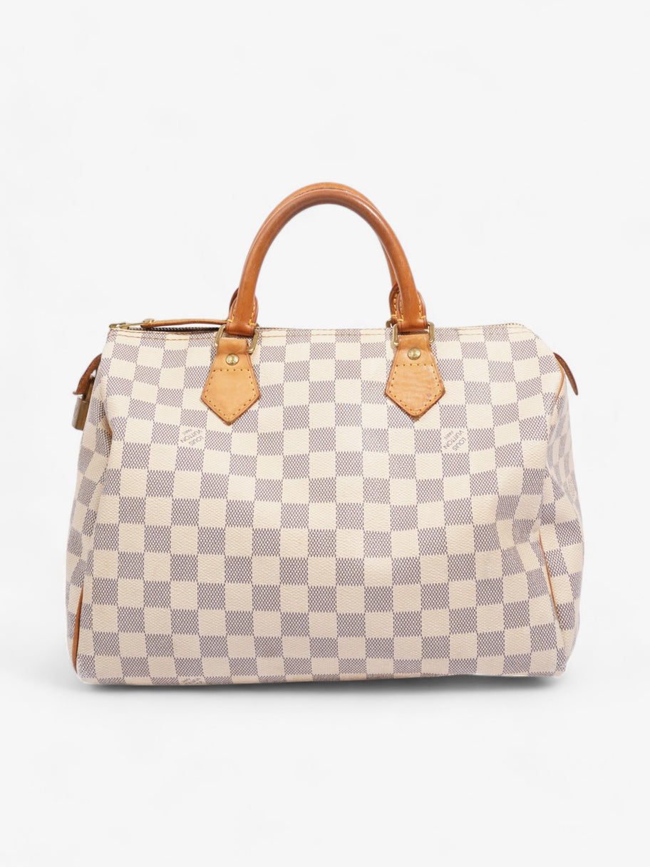 Louis Vuitton Speedy Damier Azur Coated Canvas 30 Image 4