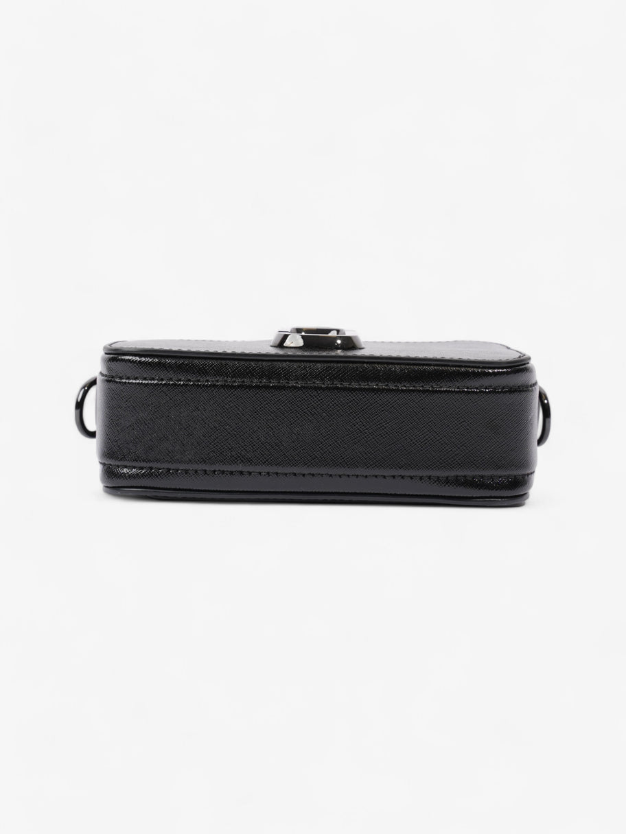 Marc Jacobs The Snapshot Bag Black Leather Image 16