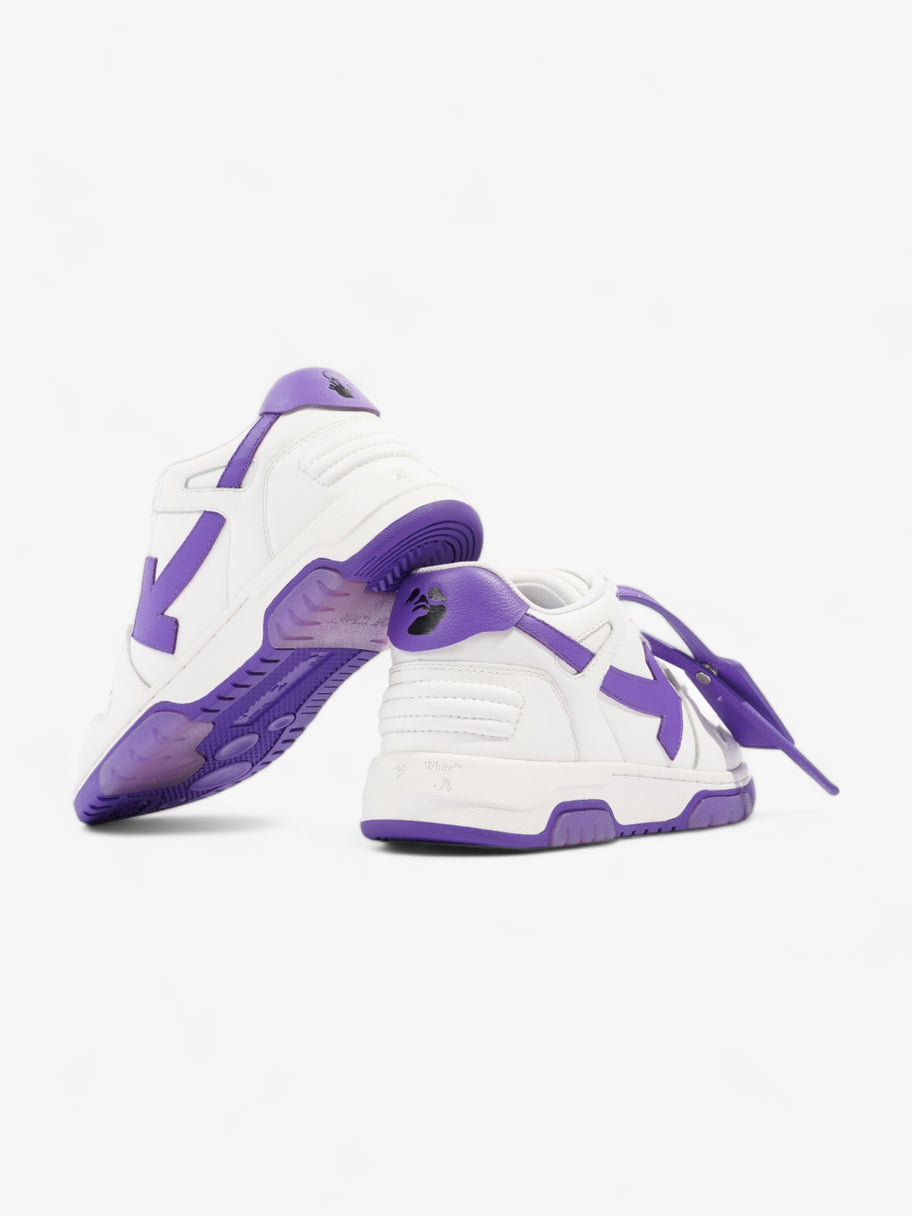 Off White Out Of Office White / Violet Leather EU 40 UK 7 Image 11