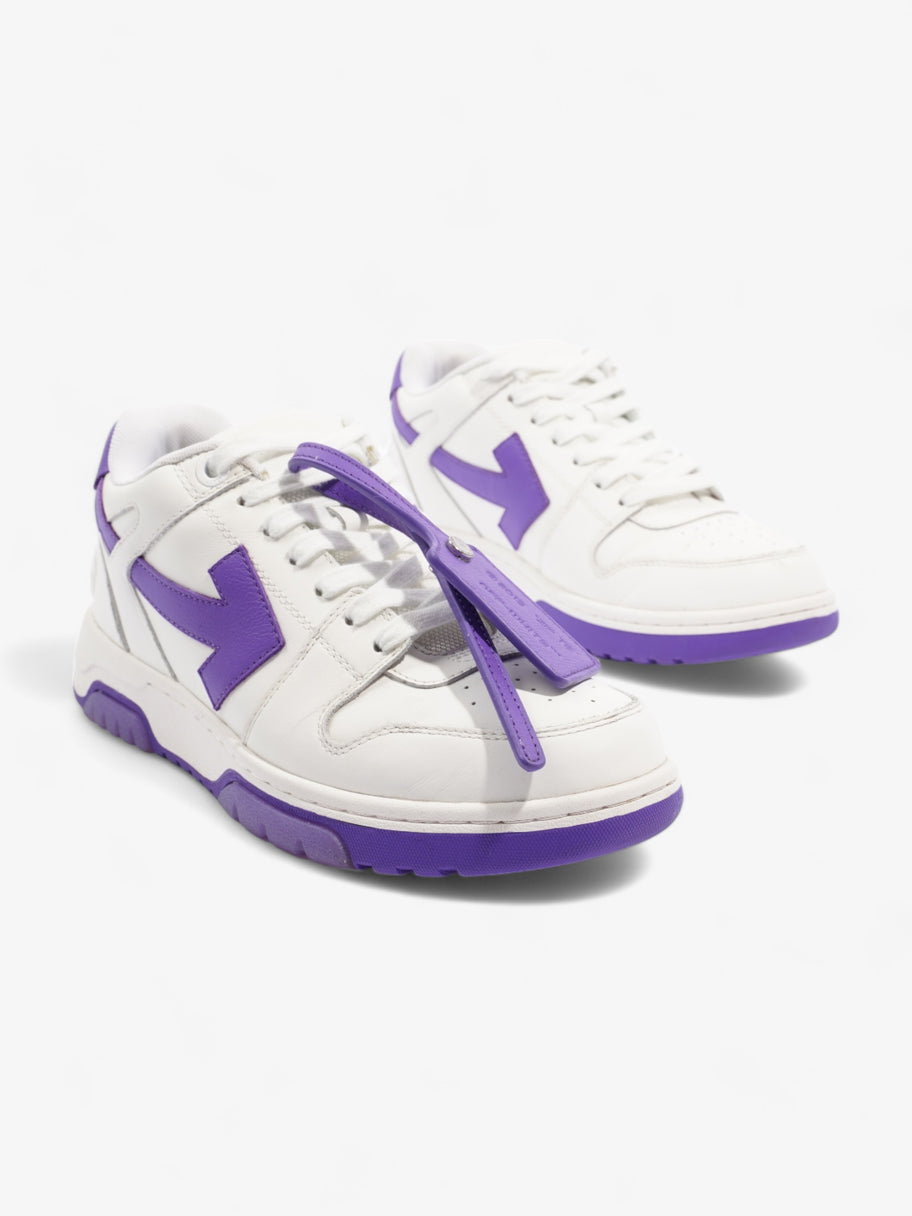 Off White Out Of Office White / Violet Leather EU 40 UK 7 Image 2