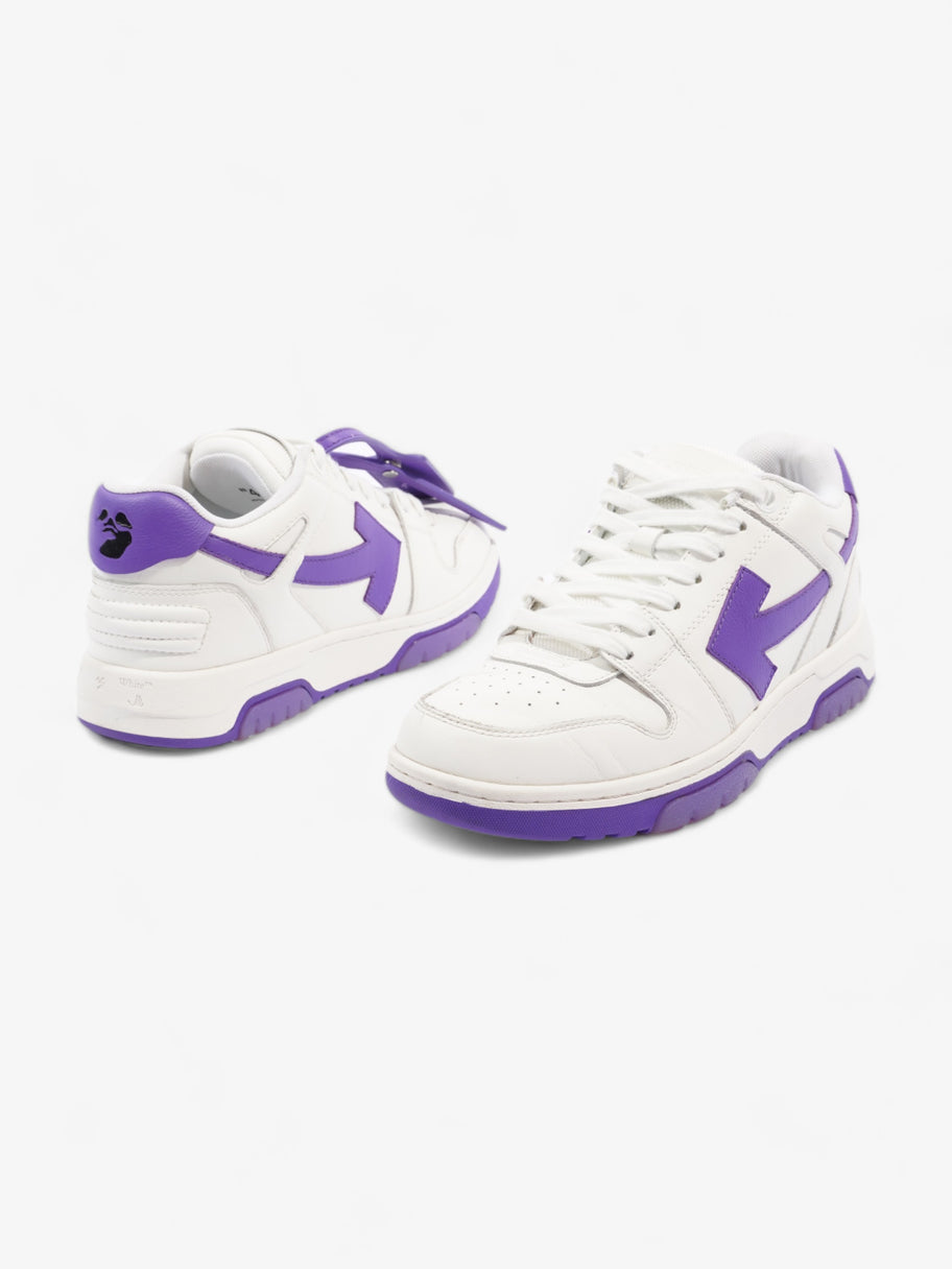 Off White Out Of Office White / Violet Leather EU 40 UK 7 Image 9