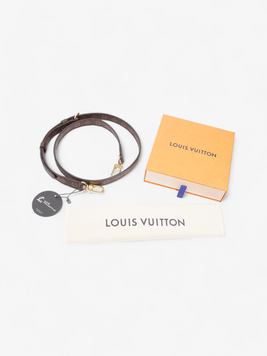 Louis Vuitton Bandoulière Bag Strap Monogram / Gold Canvas Image 5