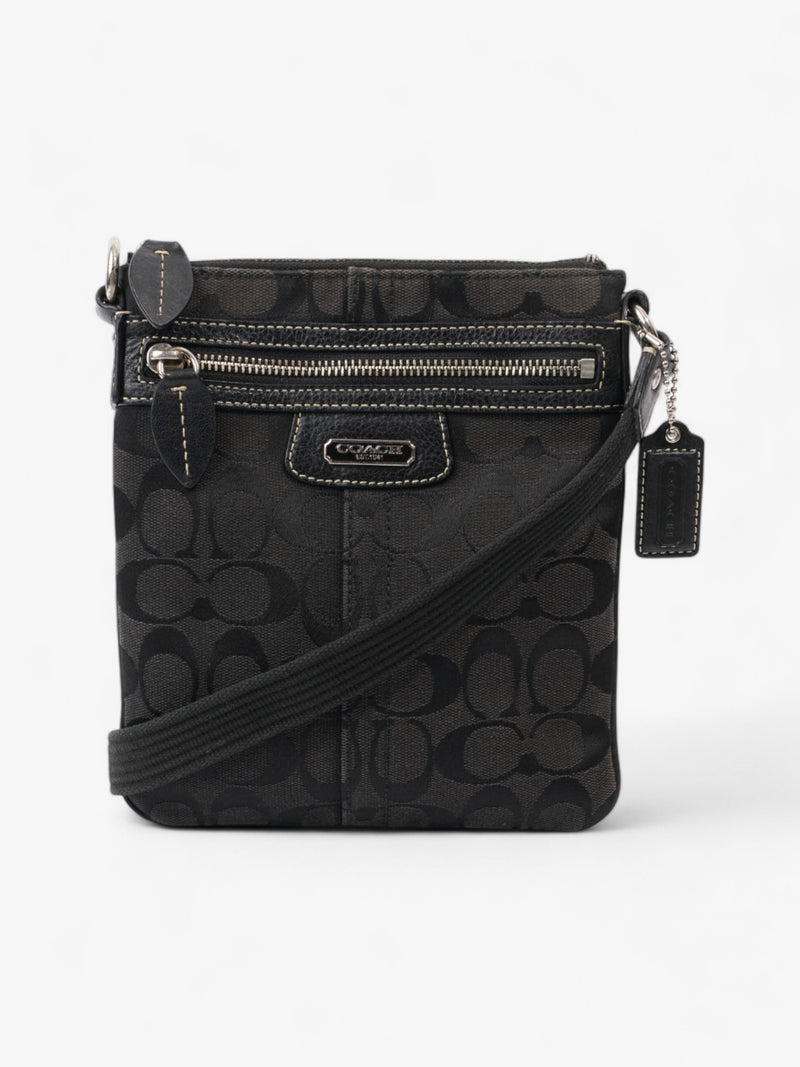  Coach Penelope Black Canvas