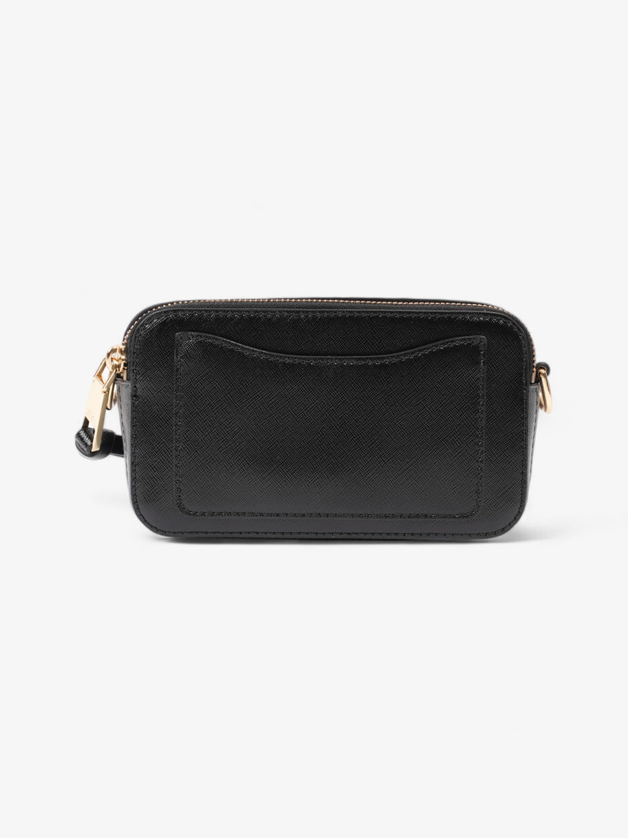 Marc Jacobs The Snapshot Bag Black / White / Grey Leather Image 4