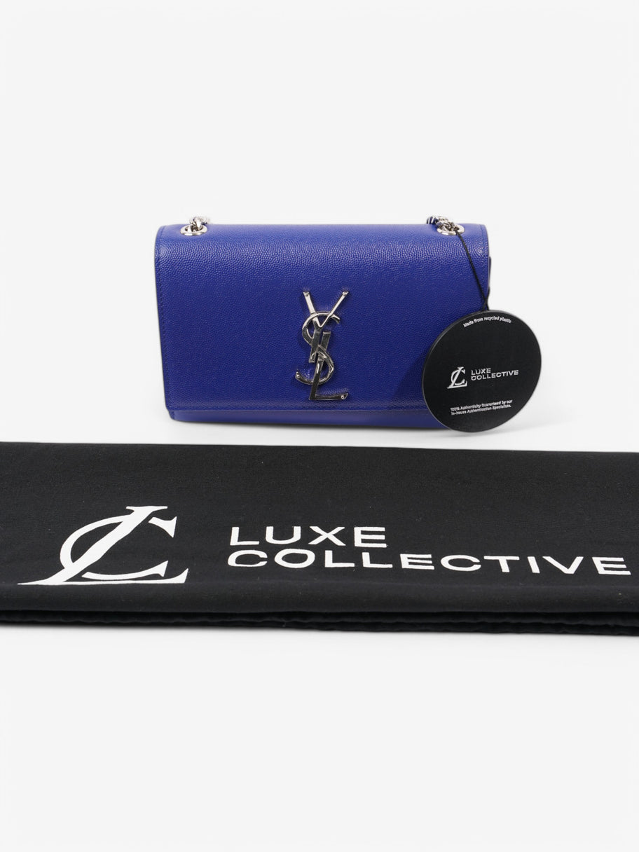 Saint Laurent Kate Royal Blue Calfskin Leather Small Image 10