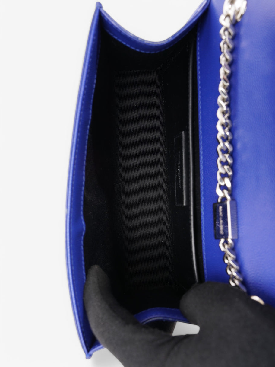 Saint Laurent Kate Royal Blue Calfskin Leather Small Image 9