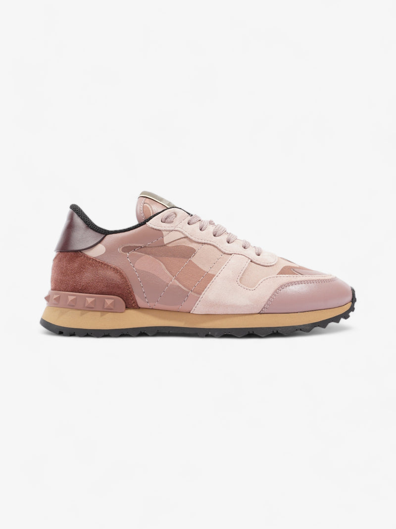  Valentino Rockrunner Pink Camouflage  Suede EU 37.5 UK 4.5