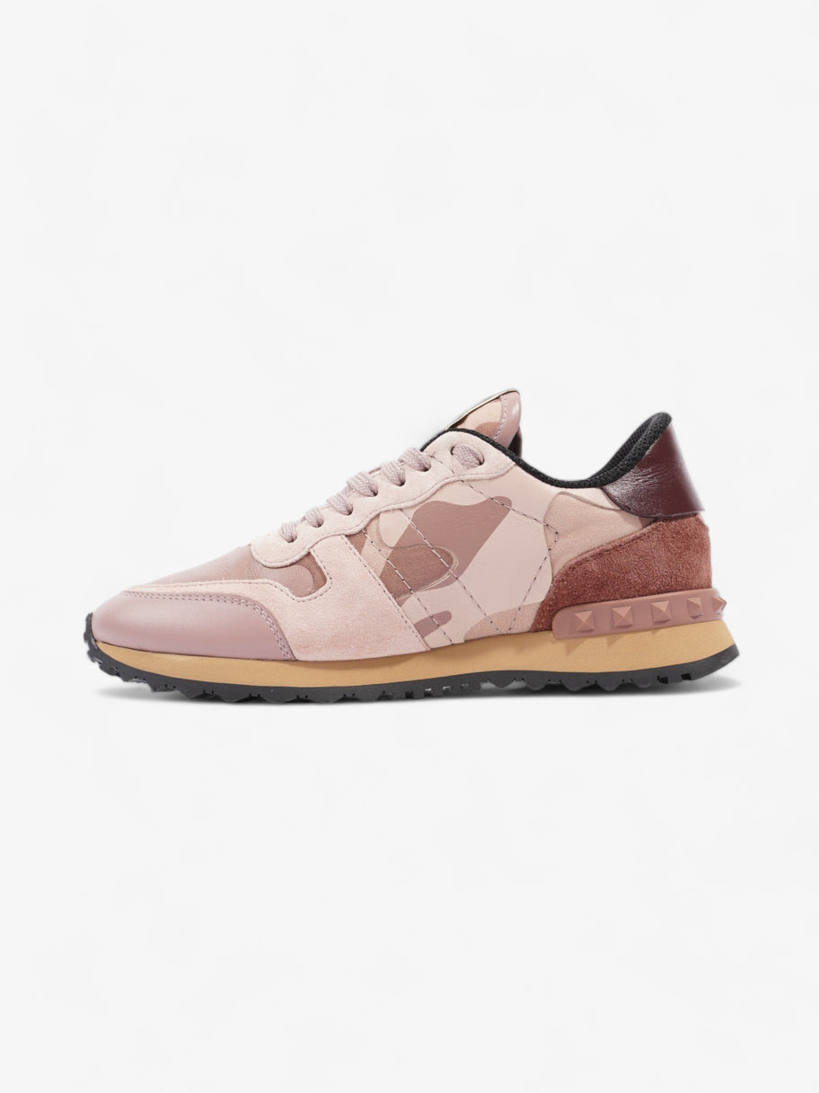 Valentino Rockrunner Pink Camouflage  Suede EU 37.5 UK 4.5 Image 3