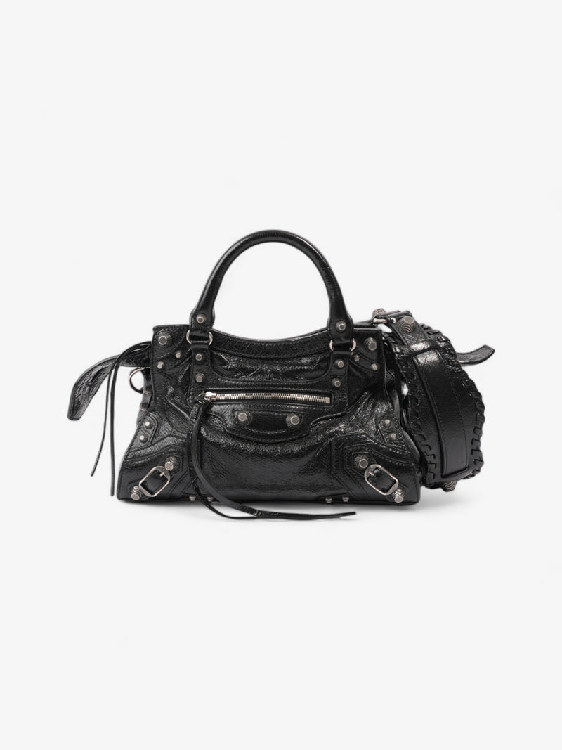  Balenciaga Neo Cagole Black Leather XS