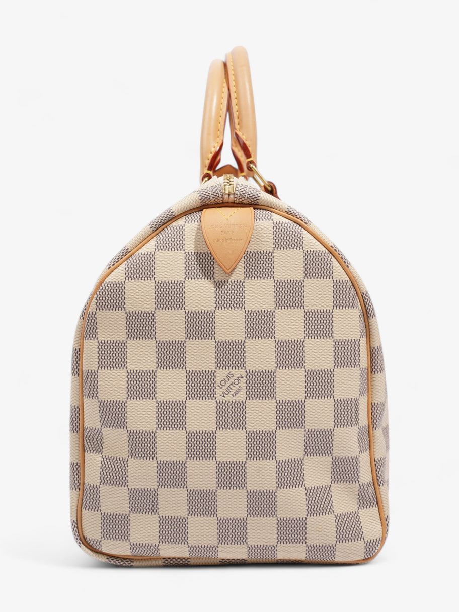 Speedy 30 Damier Azur Coated Canvas Image 5