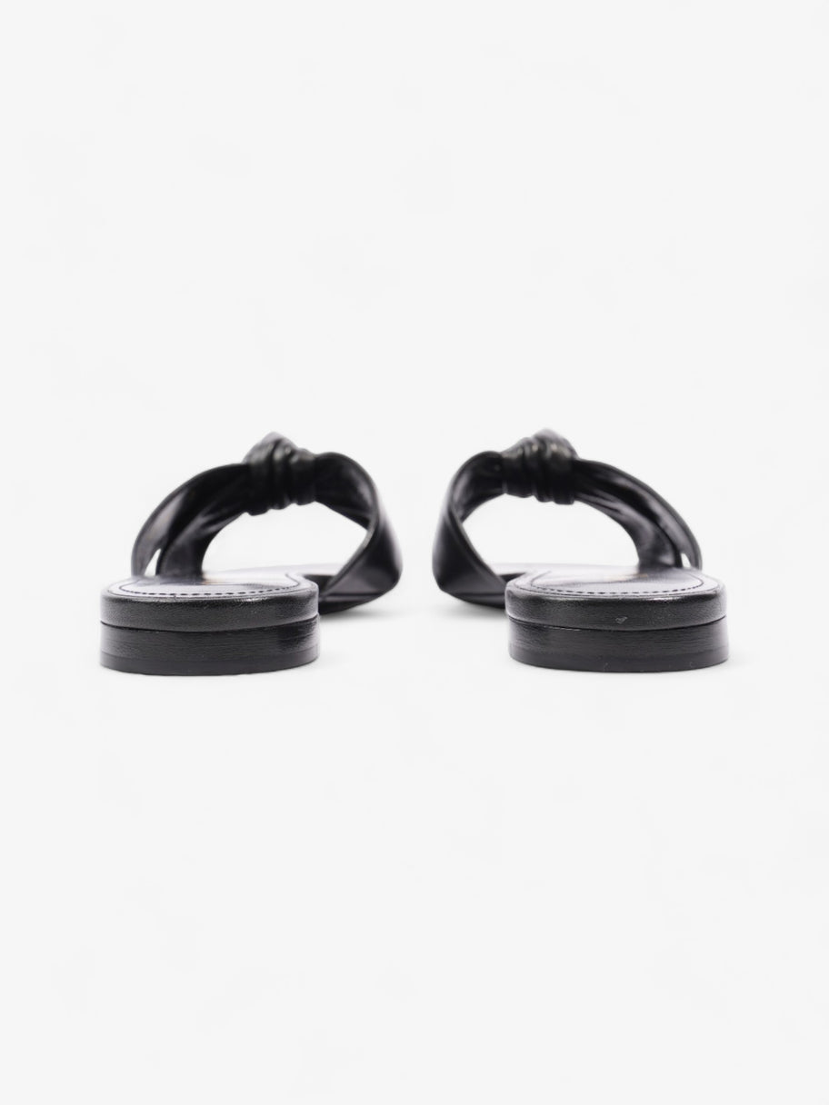 Saint Laurent Bianca Sandals Black Leather EU 39 UK 6 Image 6