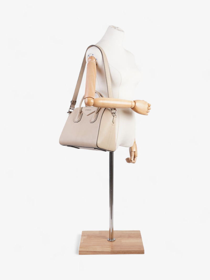  Givenchy Antigona Natural Beige Calfskin Leather Small