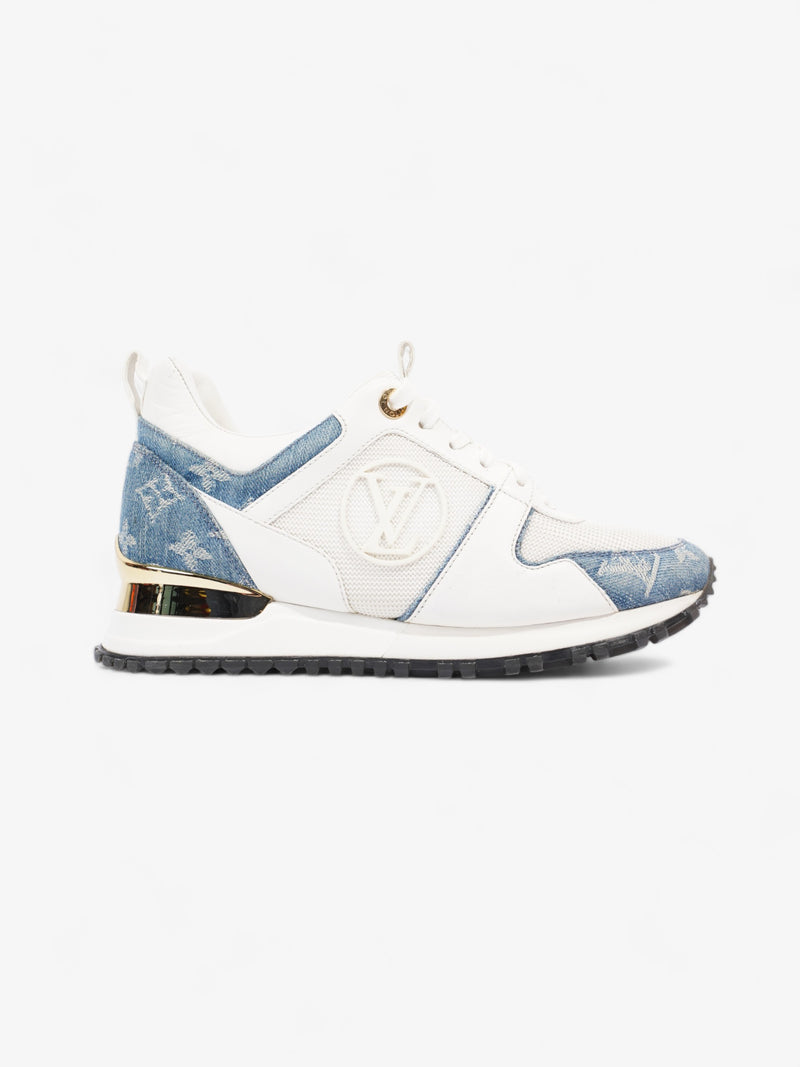  Louis Vuitton Run Away White / Blue Denim EU 35.5 UK 2.5