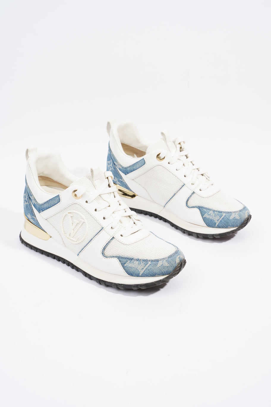 Louis Vuitton Run Away White / Blue Denim EU 35.5 UK 2.5 Image 2