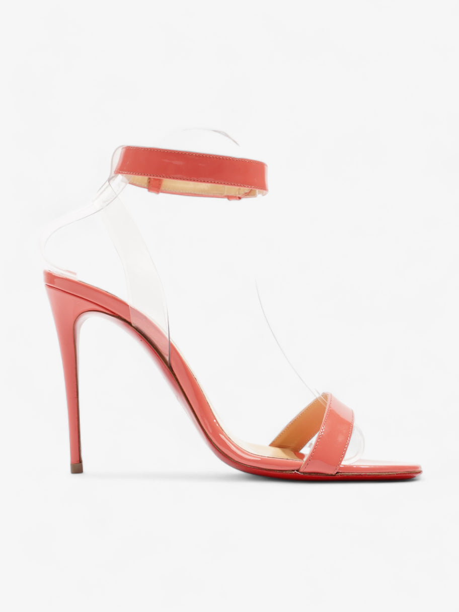 Christian Louboutin Jonatina Heels 100 Coral Patent Leather EU 36.5 UK 3.5 Image 4