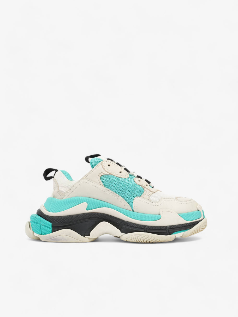 Triple S White / Green Mesh EU 37 UK 4 Image 4