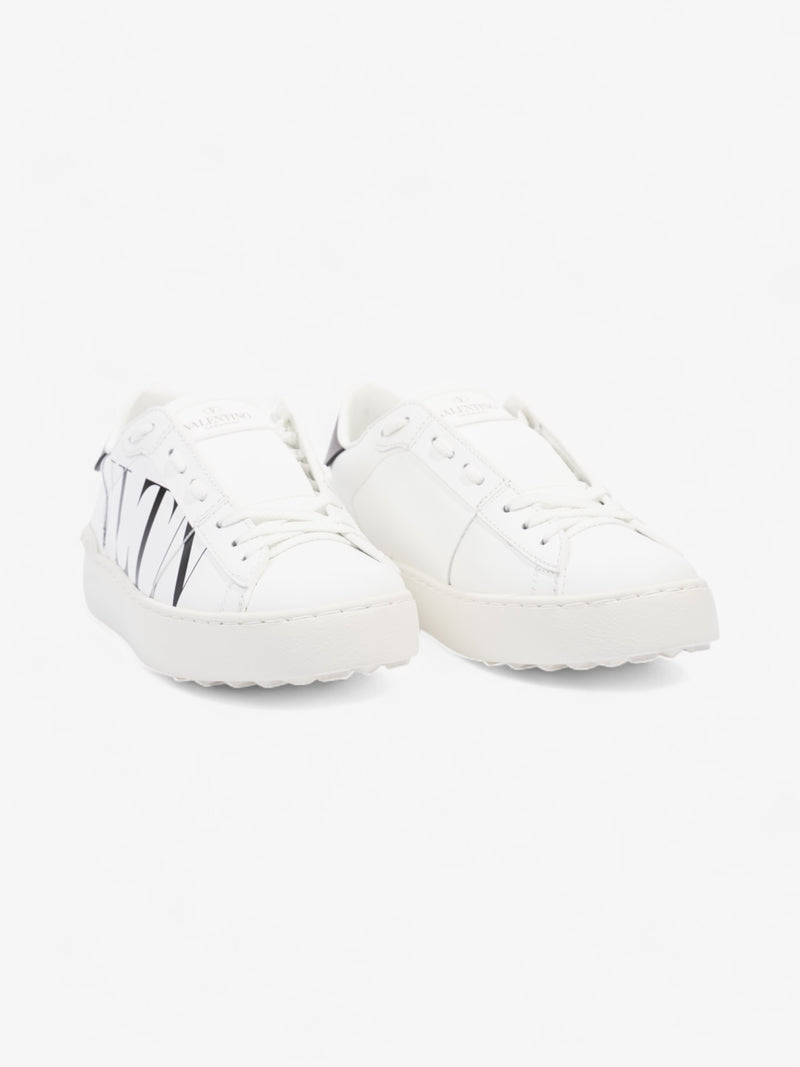  Valentino Open Sneaker White / Metallic Tab Leather EU 36 UK 3