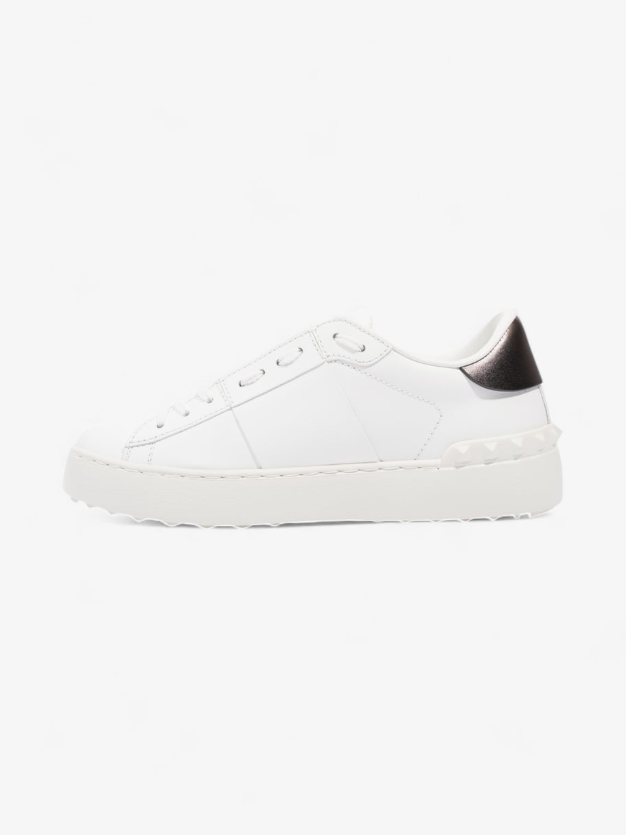 Valentino Open Sneaker White / Metallic Tab Leather EU 36 UK 3 Image 3