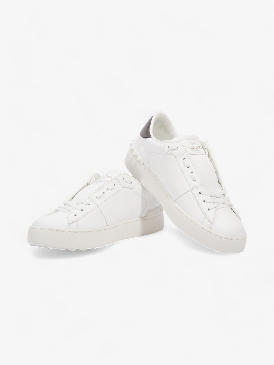 Valentino Open Sneaker White / Metallic Tab Leather EU 36 UK 3 Image 8