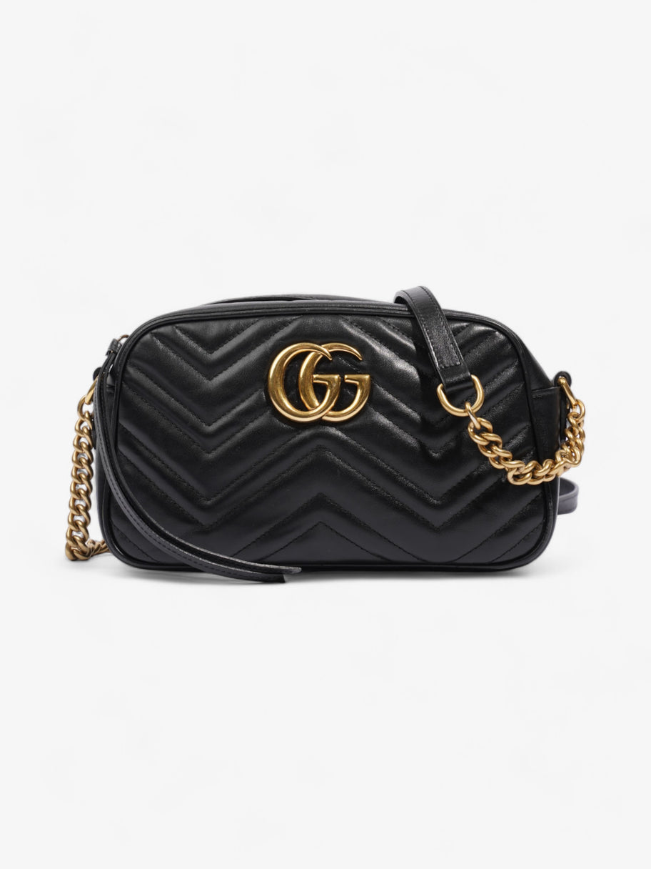 Gucci GG Marmont Black Matelasse Leather Small Image 1