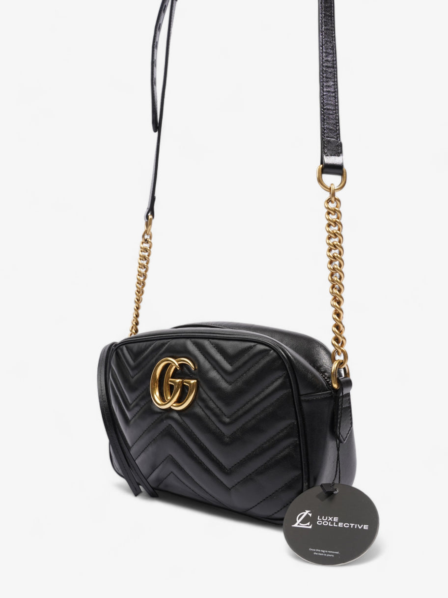 Gucci GG Marmont Black Matelasse Leather Small Image 9