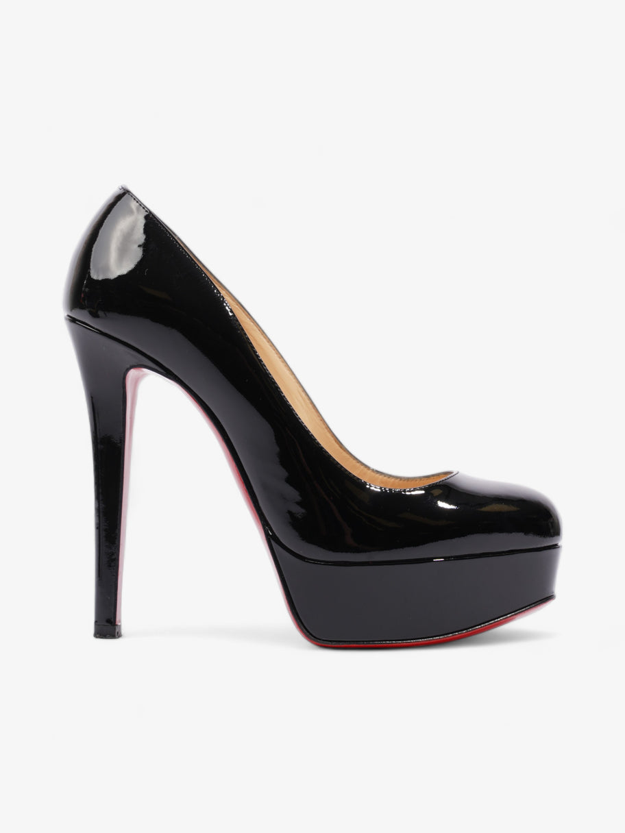 Christian Louboutin Bianca 140mm Black Patent Leather EU 36 UK 3 Image 1