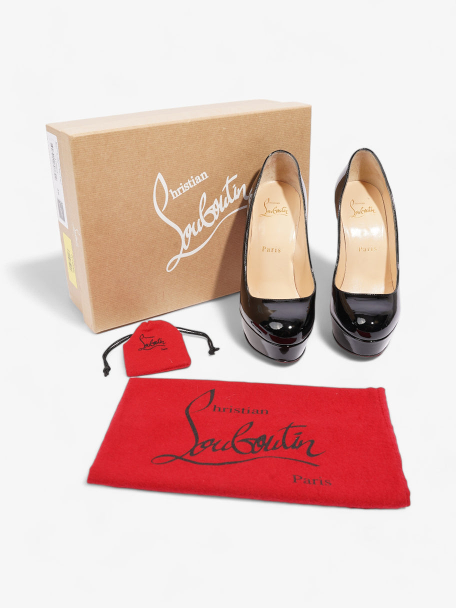 Christian Louboutin Bianca 140mm Black Patent Leather EU 36 UK 3 Image 10