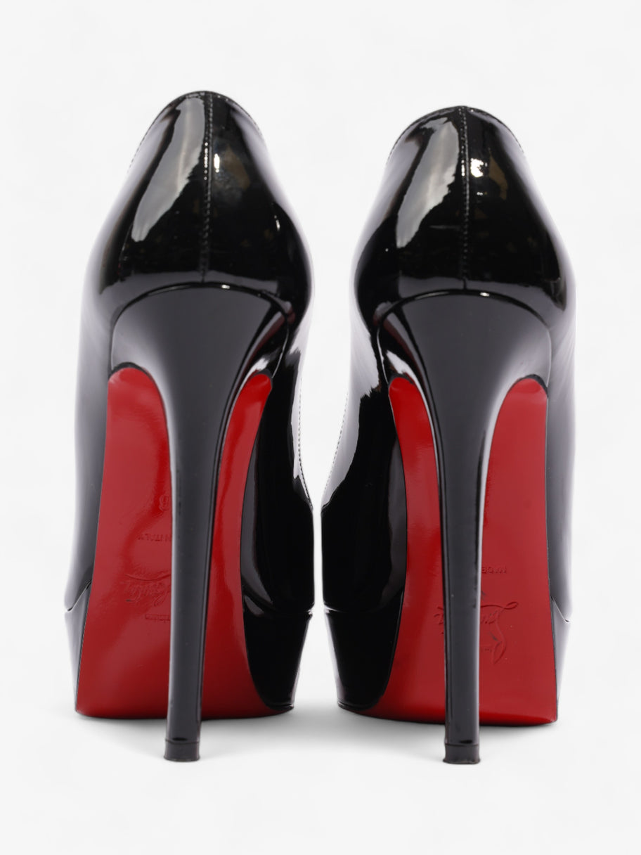 Christian Louboutin Bianca 140mm Black Patent Leather EU 36 UK 3 Image 6