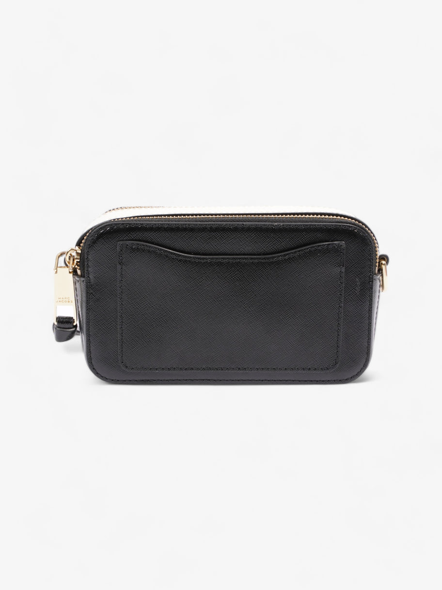 Marc Jacobs The Snapshot Black / Grey / White Saffiano Leather Image 4