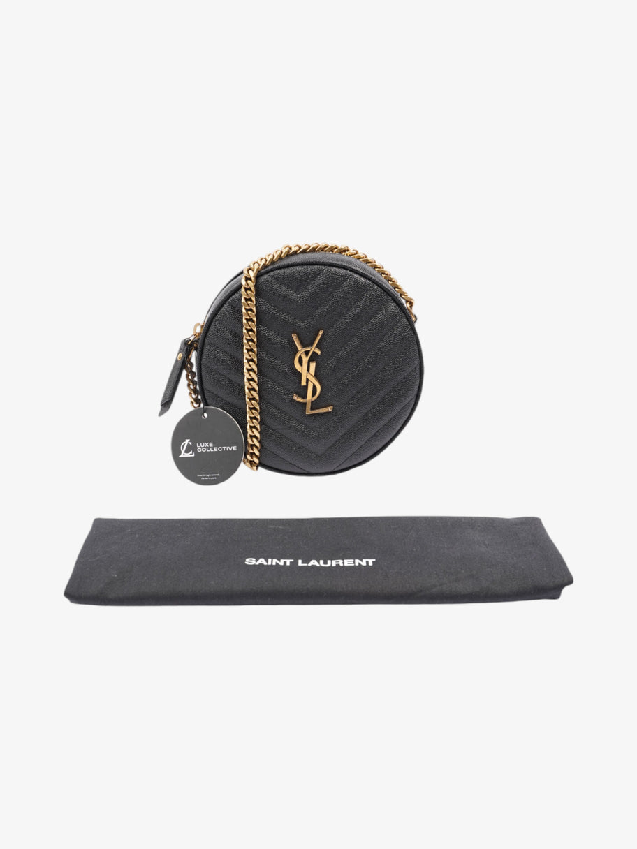 Saint Laurent Vinyle Black Grained Leather Image 8