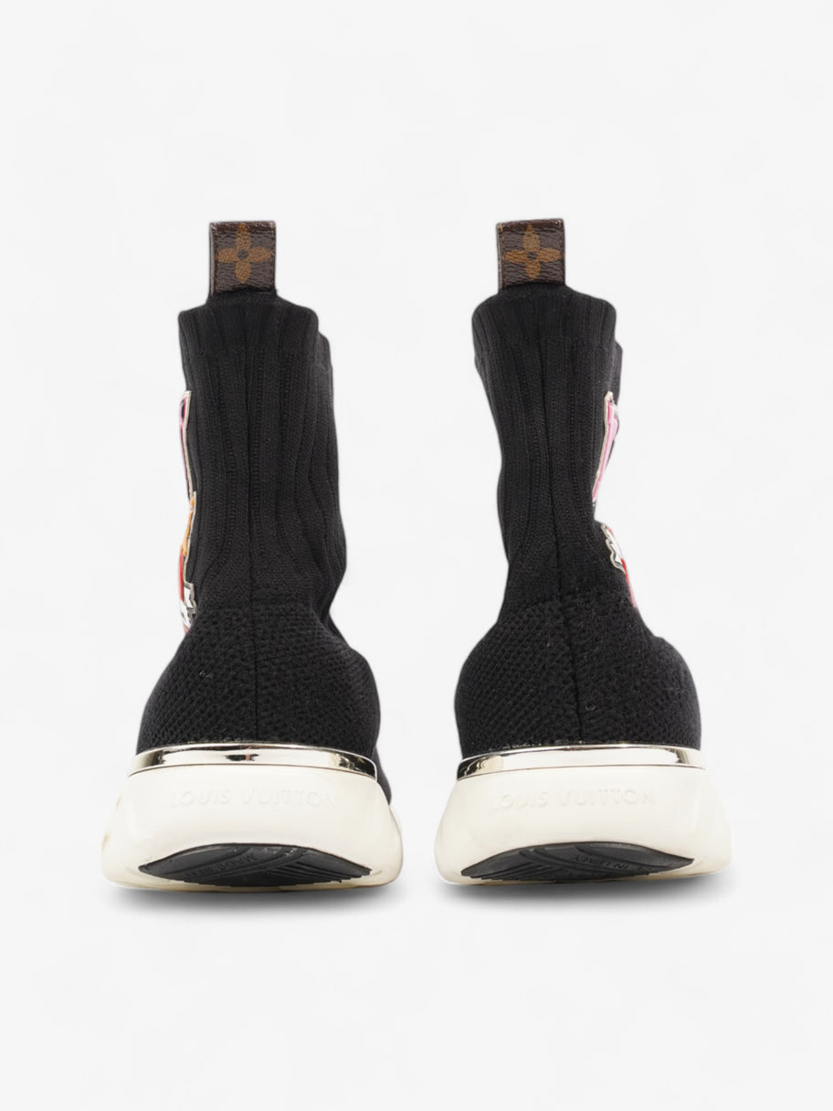 Louis Vuitton Heart Sock Sneakers Black / Multicolour Cotton EU 38 UK 5 Image 6